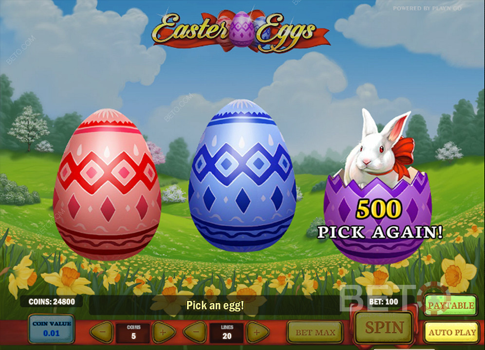 Veľkonočné vajíčka prinášajú do hry fascinujúce bonusy