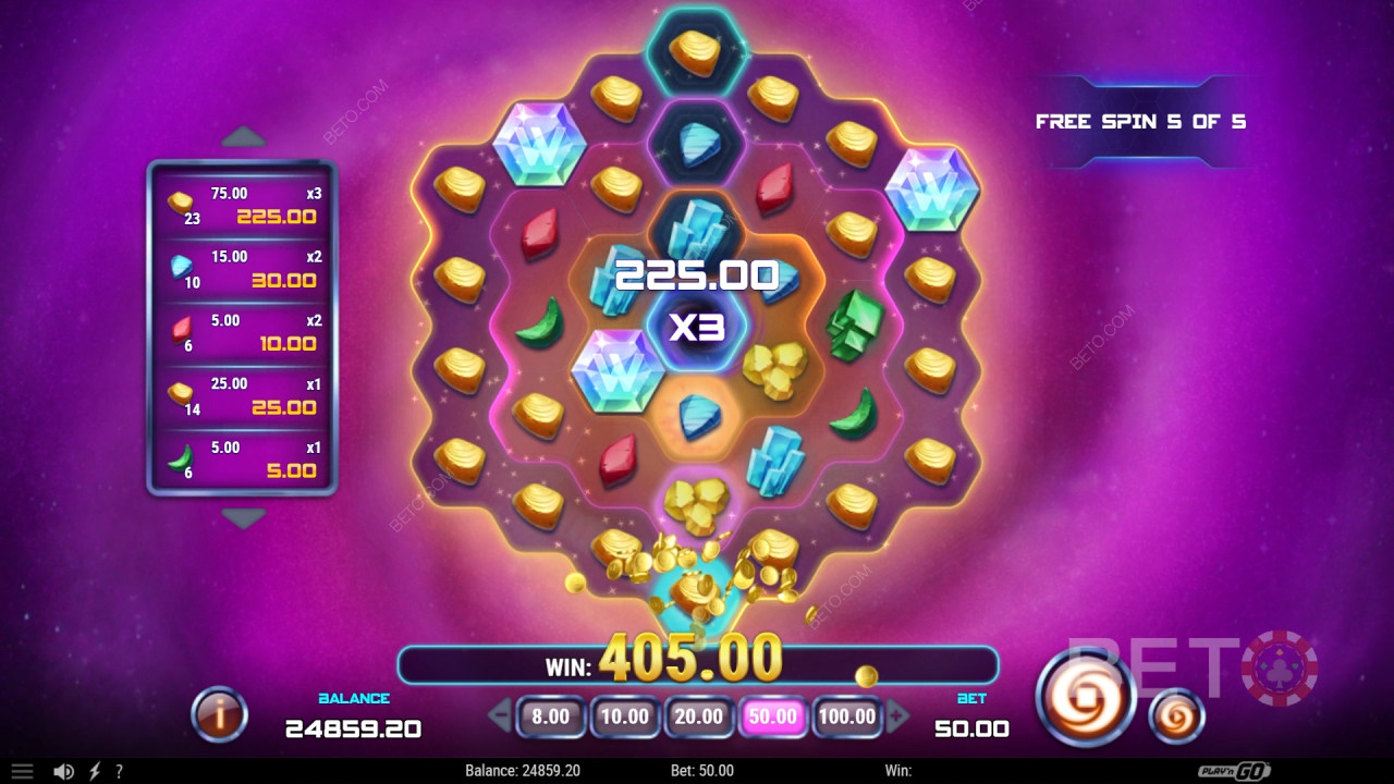 Diamond Vortex Recenzia od BETO Slots