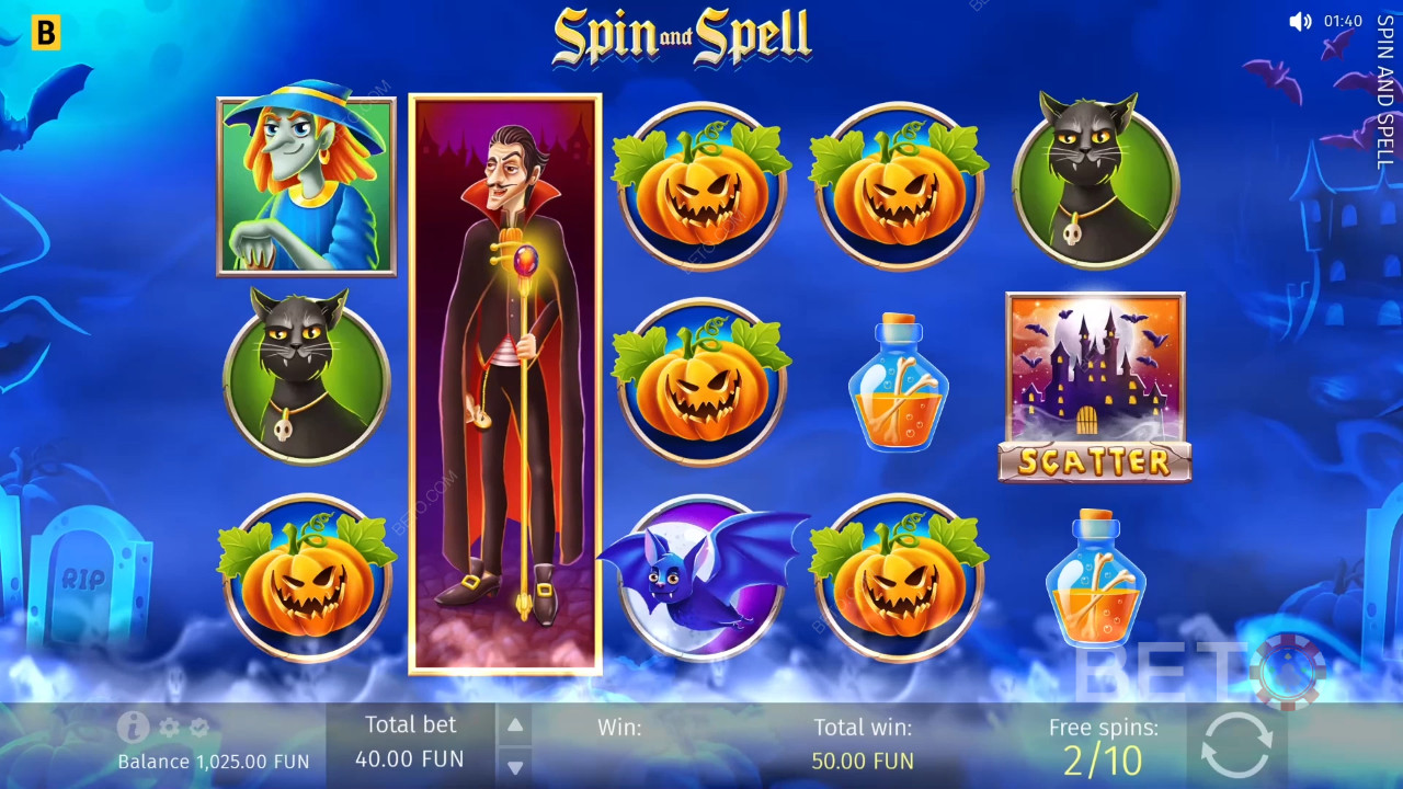 Spin and Spell Recenzia od BETO Slots