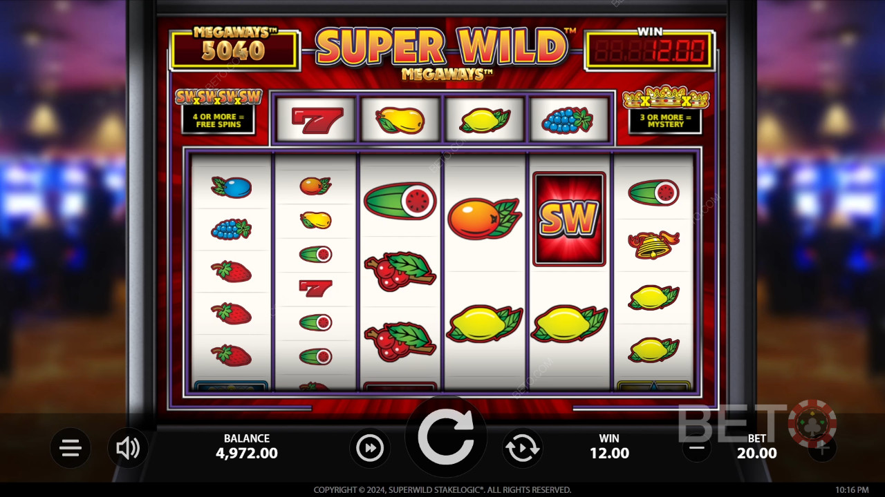 Super Wild Megaways Recenzia od BETO Slots