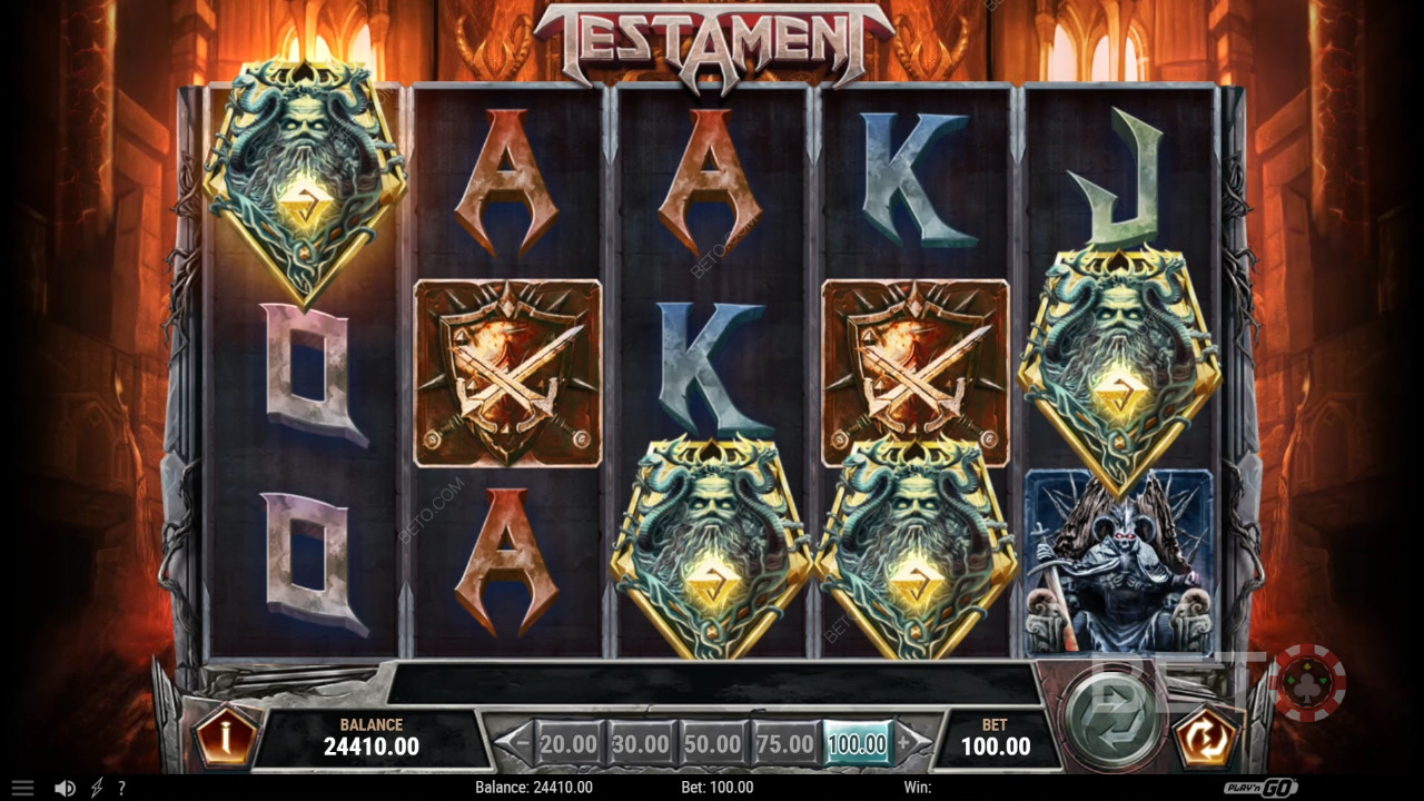 Testament Recenzia od BETO Slots