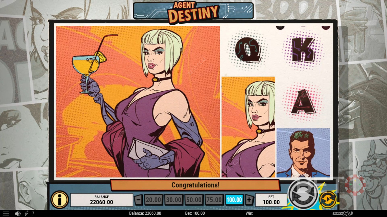 Agent Destiny Recenzia od BETO Slots