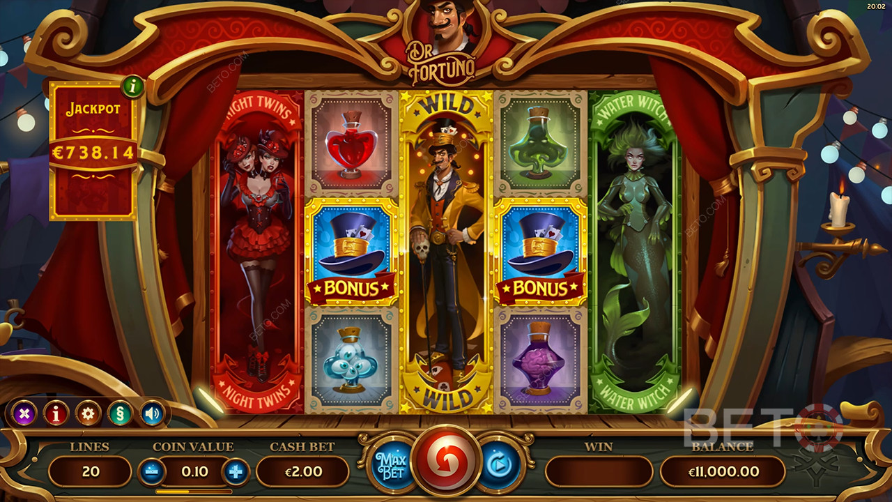 Dr Fortuno Recenzia od BETO Slots