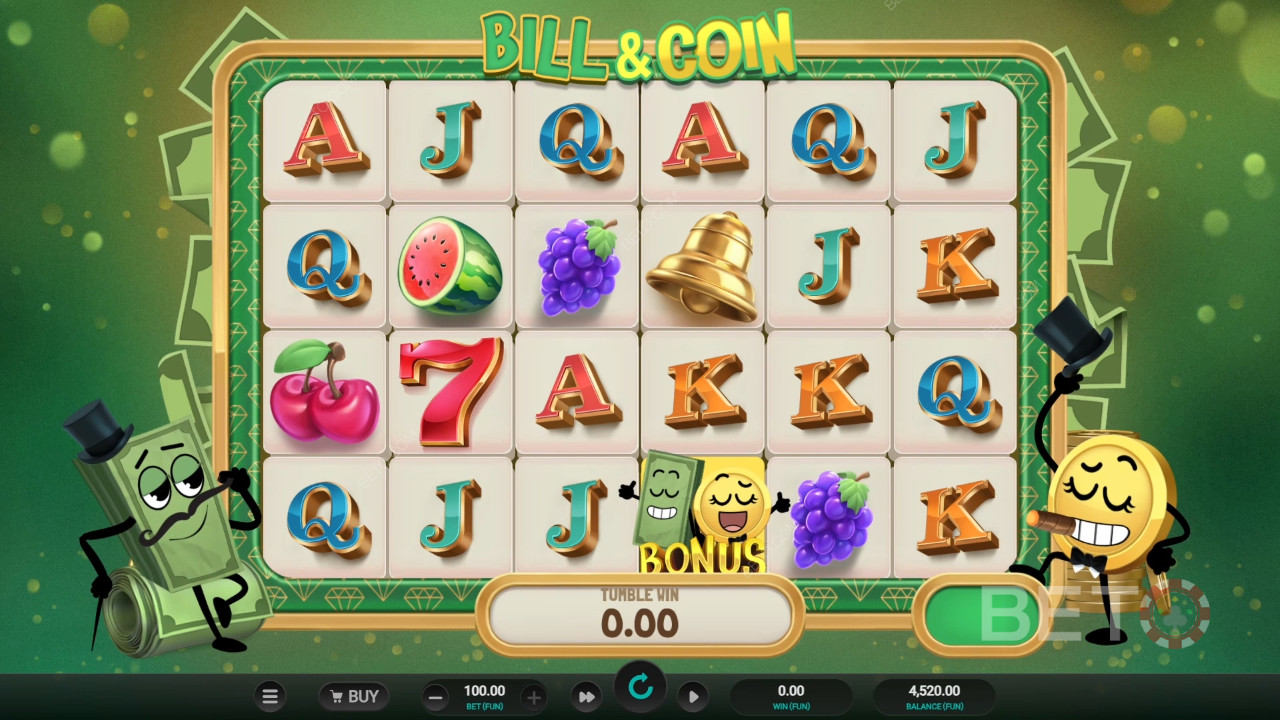 Bill & Coin Review by BETO Slots