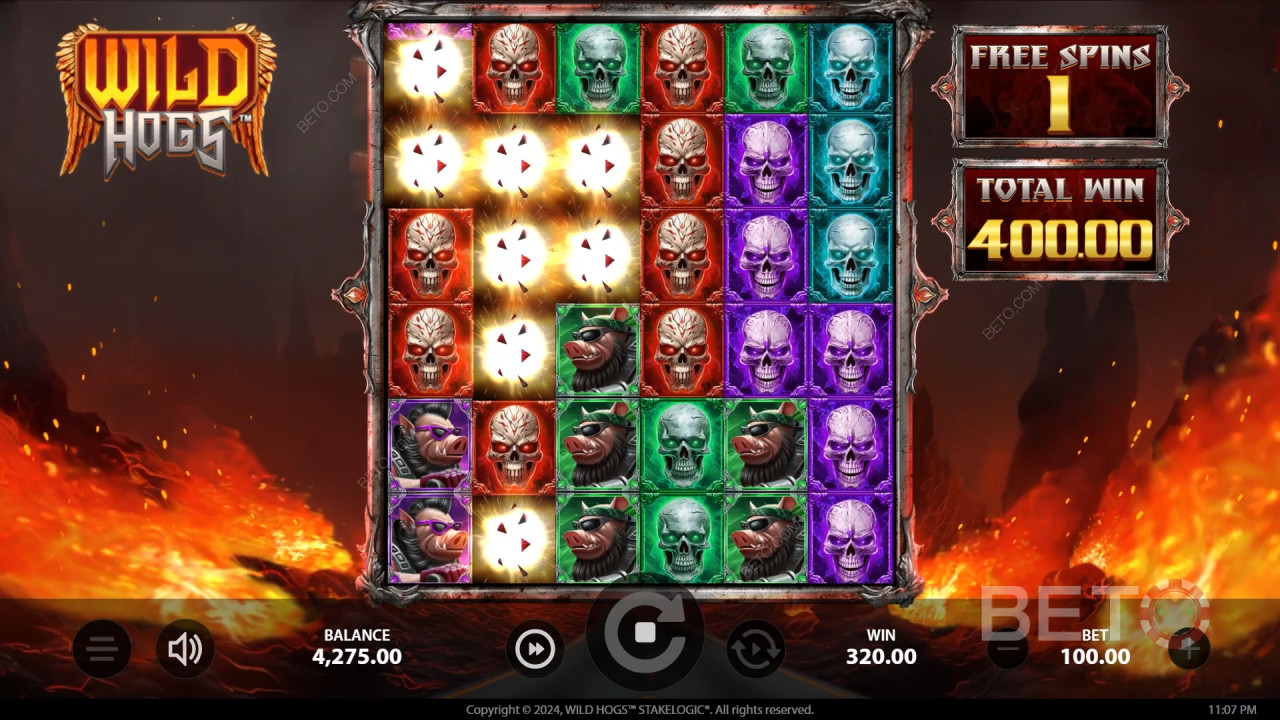 Wild Hogs Recenzia od BETO Slots