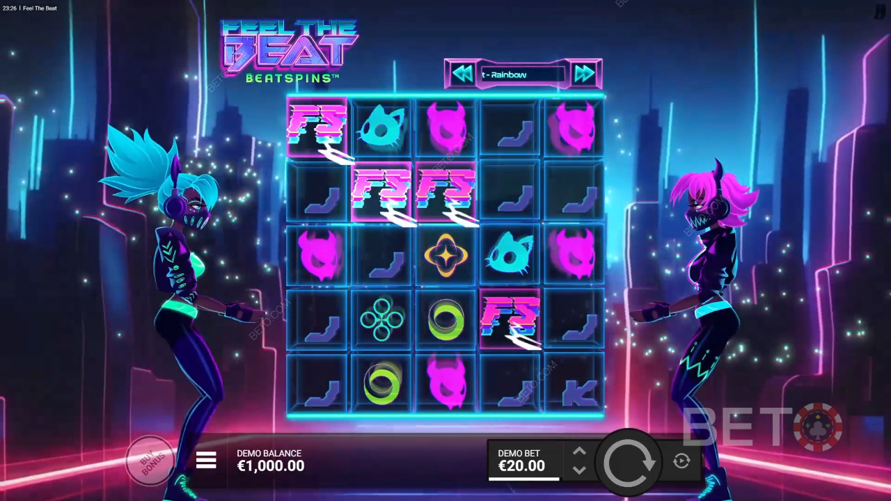 Feel the Beat Recenzia od BETO Slots