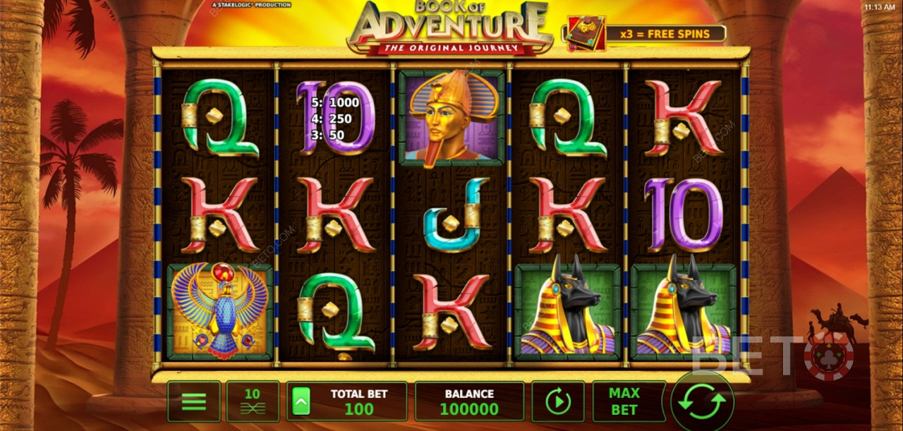 Teraz môžete hrať online výherný automat The Book of Adventure aj na mobilných telefónoch a tabletoch