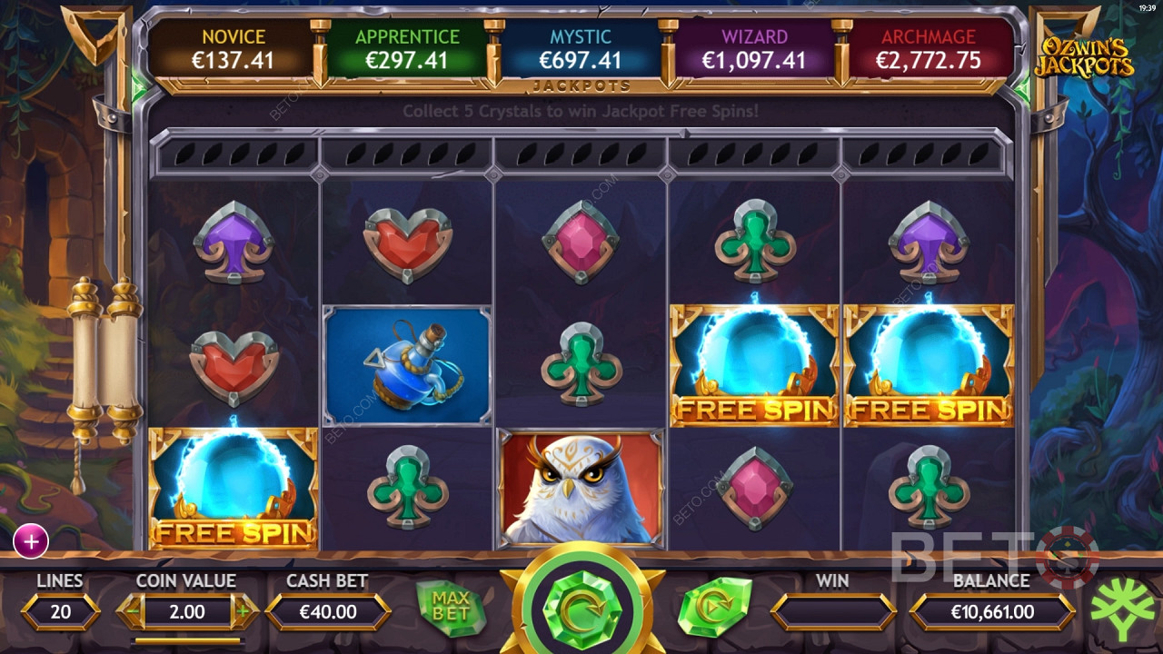 Ozwin's Jackpots Hrať Zadarmo