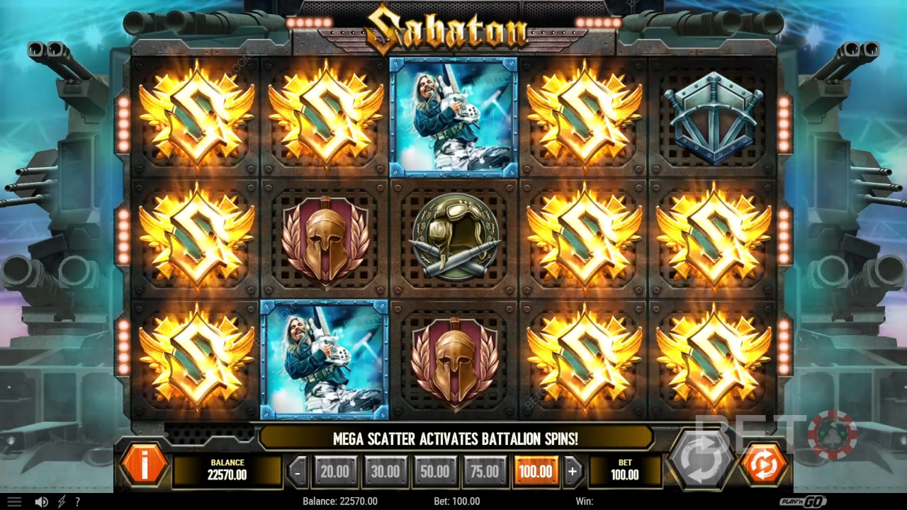 Sabaton Recenzia od BETO Slots