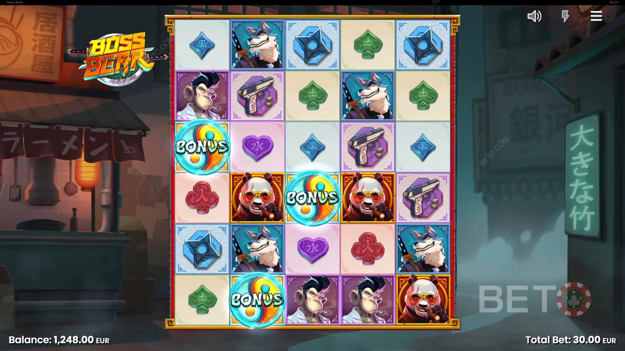 Boss Bear Recenzia od BETO Slots