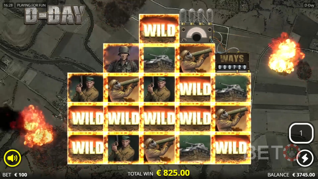 Deň D Recenzia od BETO Slots