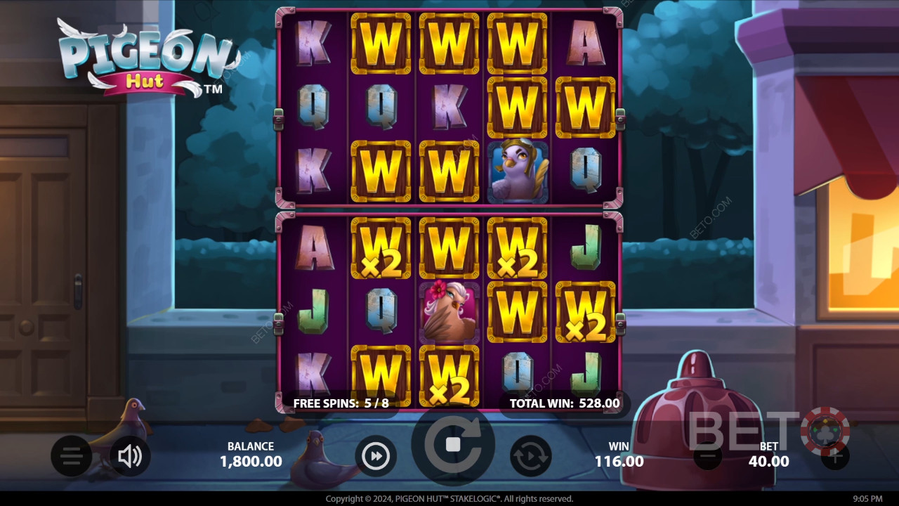 Pigeon Hut Recenzia od BETO Slots