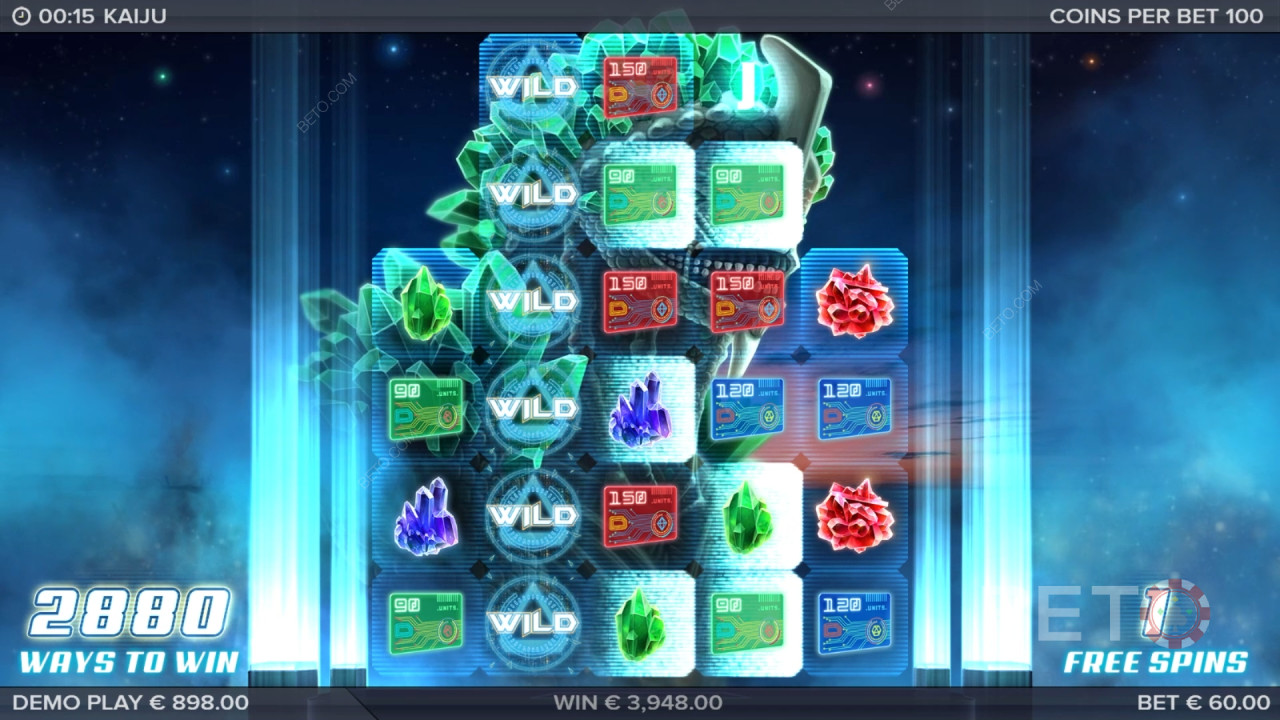 Kaiju Recenzia od BETO Slots