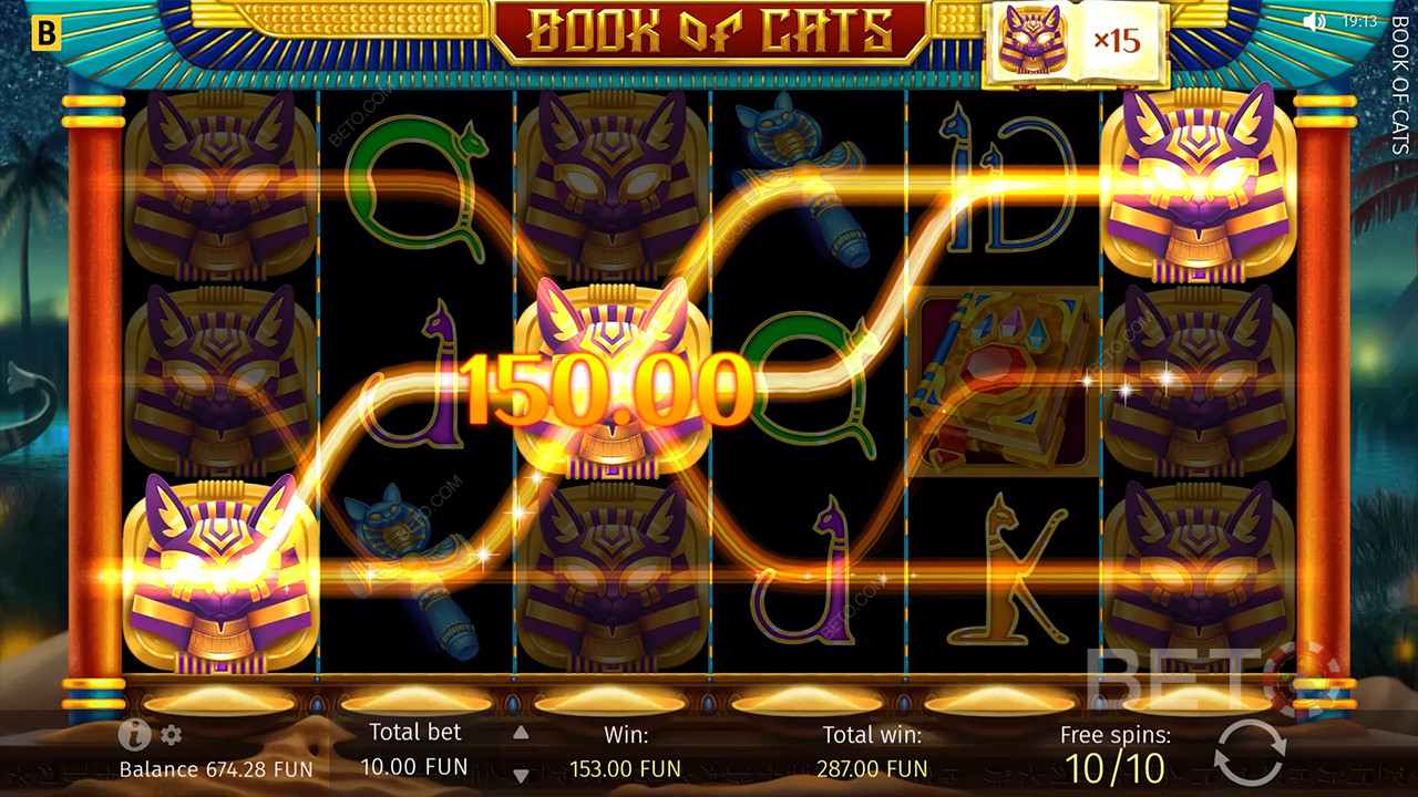 Book Of Cats Recenzia od BETO Slots