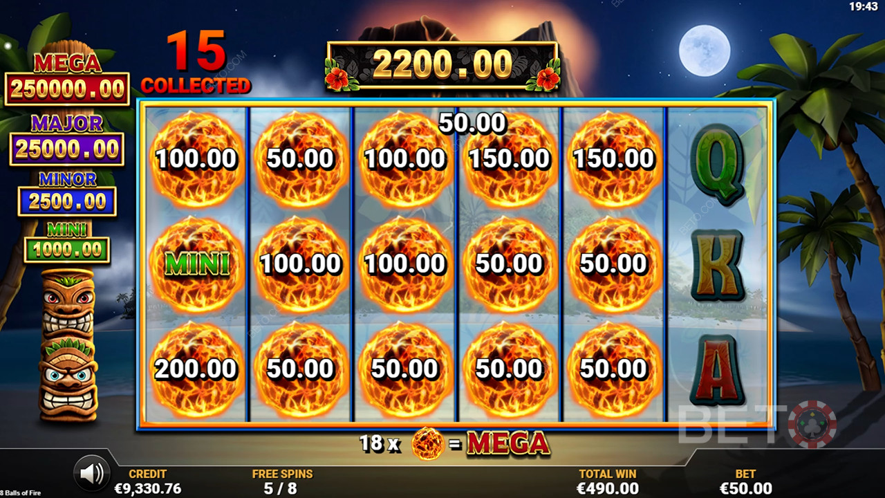 8 Balls of Fire Review od BETO Slots