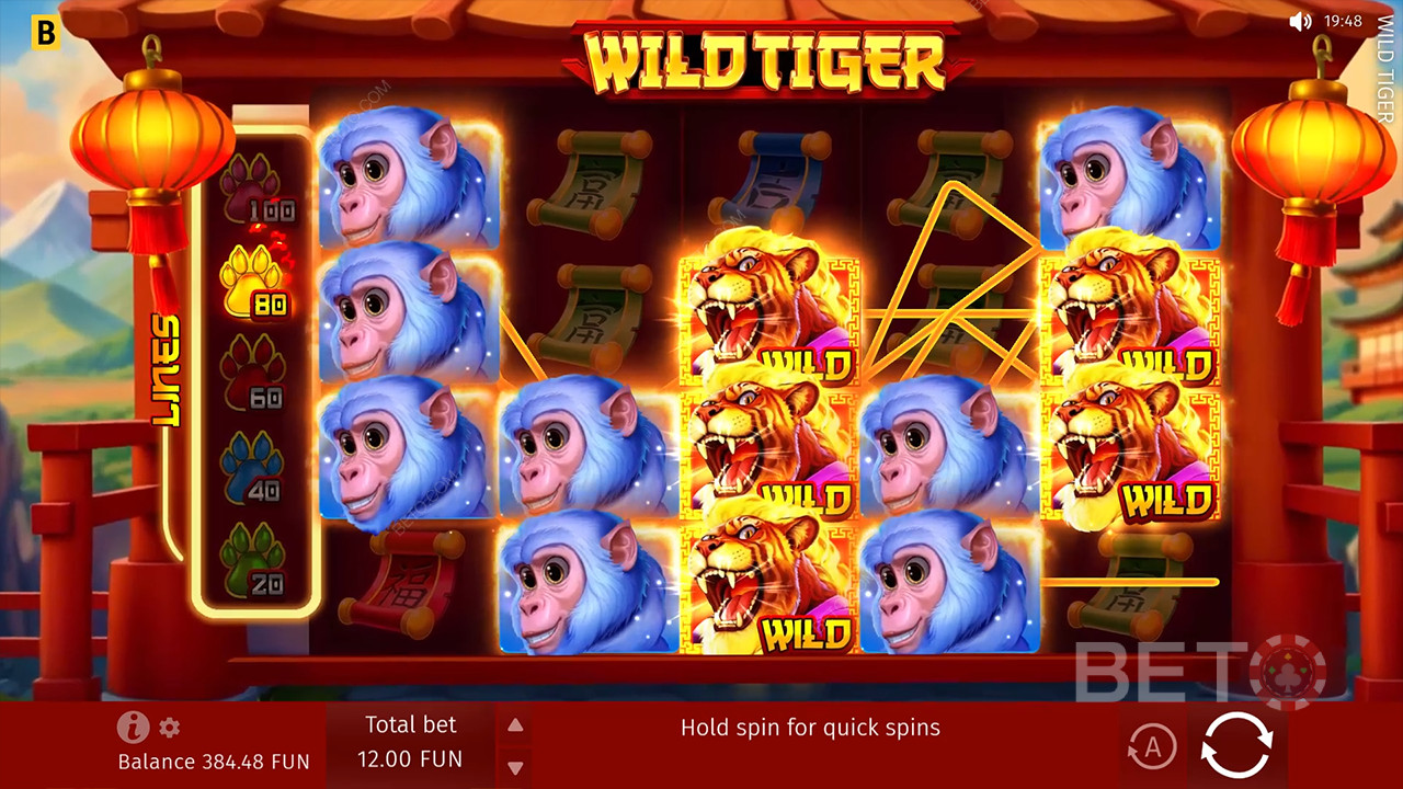 Wild Tiger Recenzia od BETO Slots