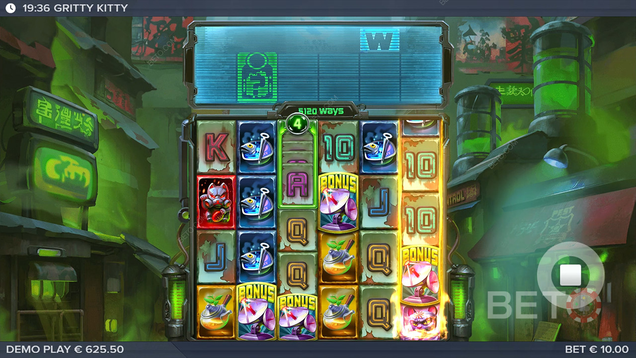 Stojí hrací automat Gritty Kitty of Nitropolis za to?