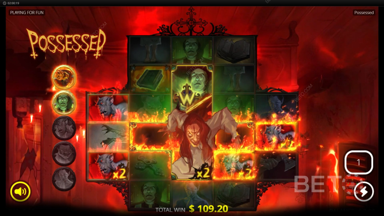 Possessed Recenzia od BETO Slots