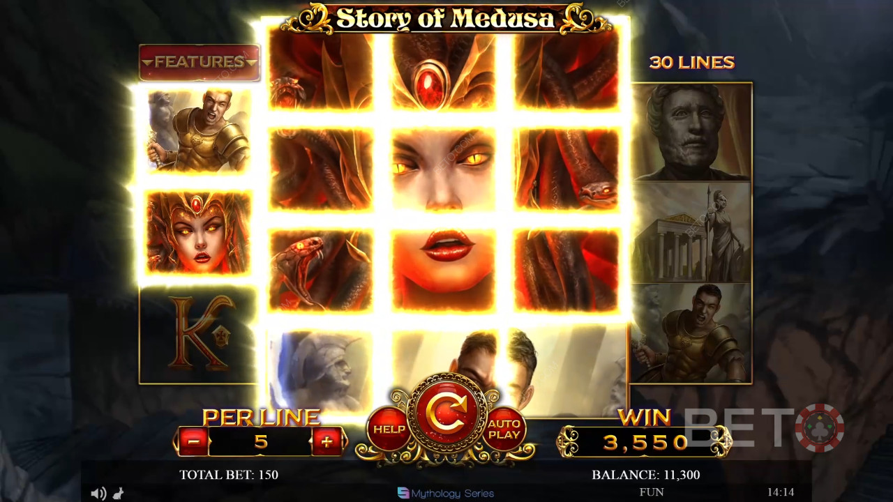 Príbeh Medúzy Recenzia od BETO Slots