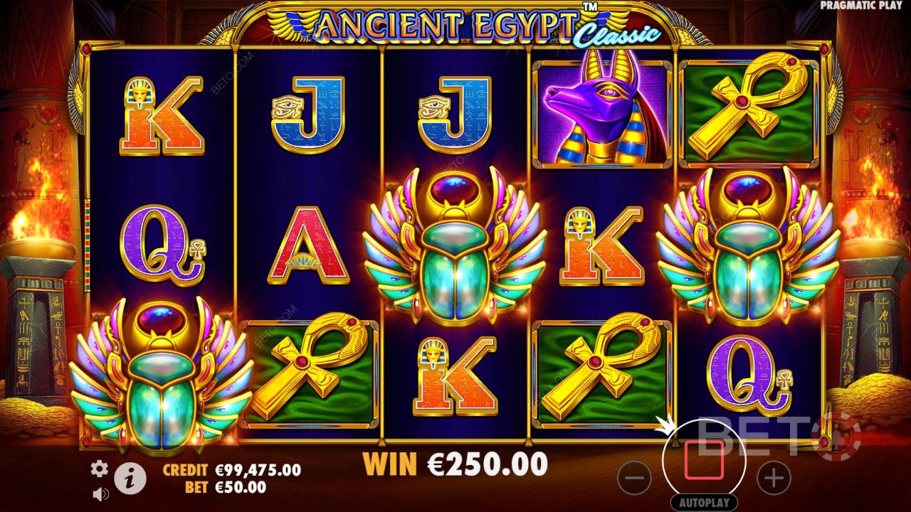 Ancient Egypt Classic Recenzia od BETO Slots
