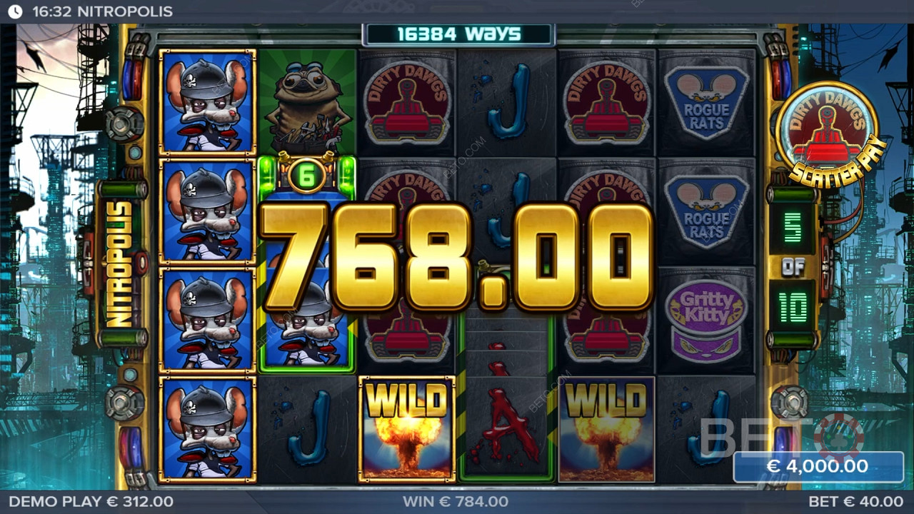 Nitropolis Recenzia od BETO Slots
