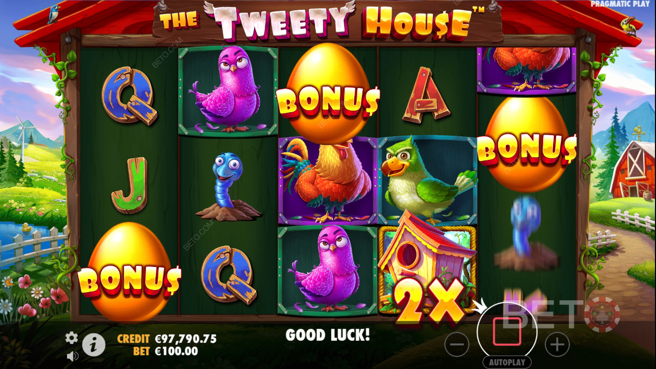 Tweety House Recenzia od BETO Slots