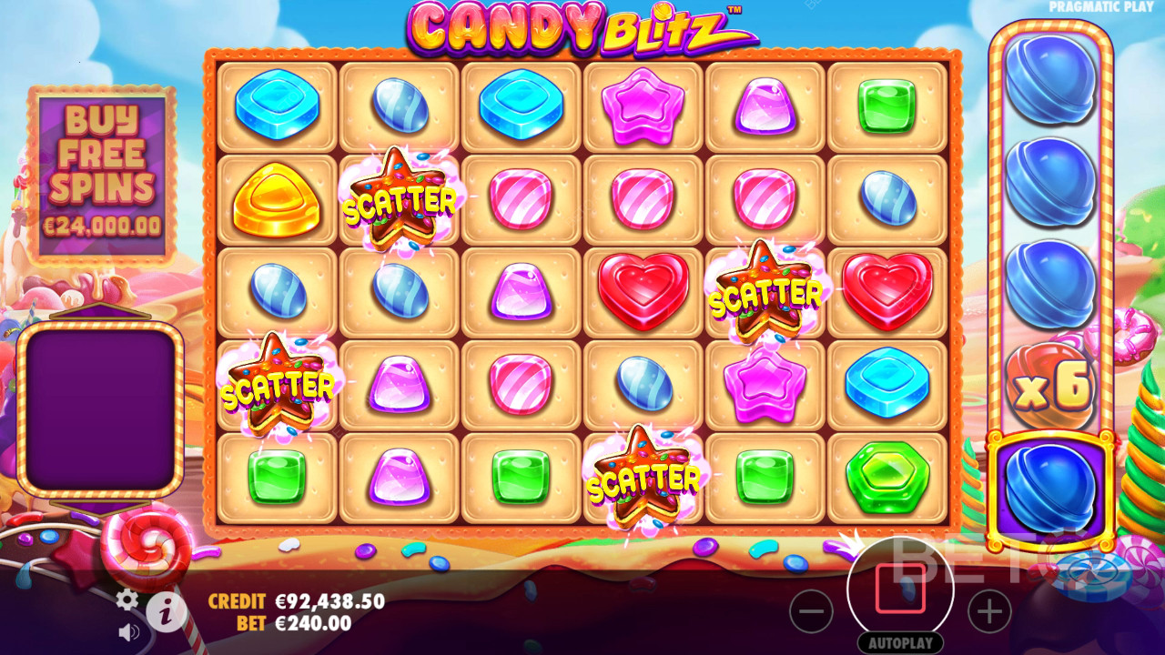 Candy Blitz Recenzia od BETO Slots