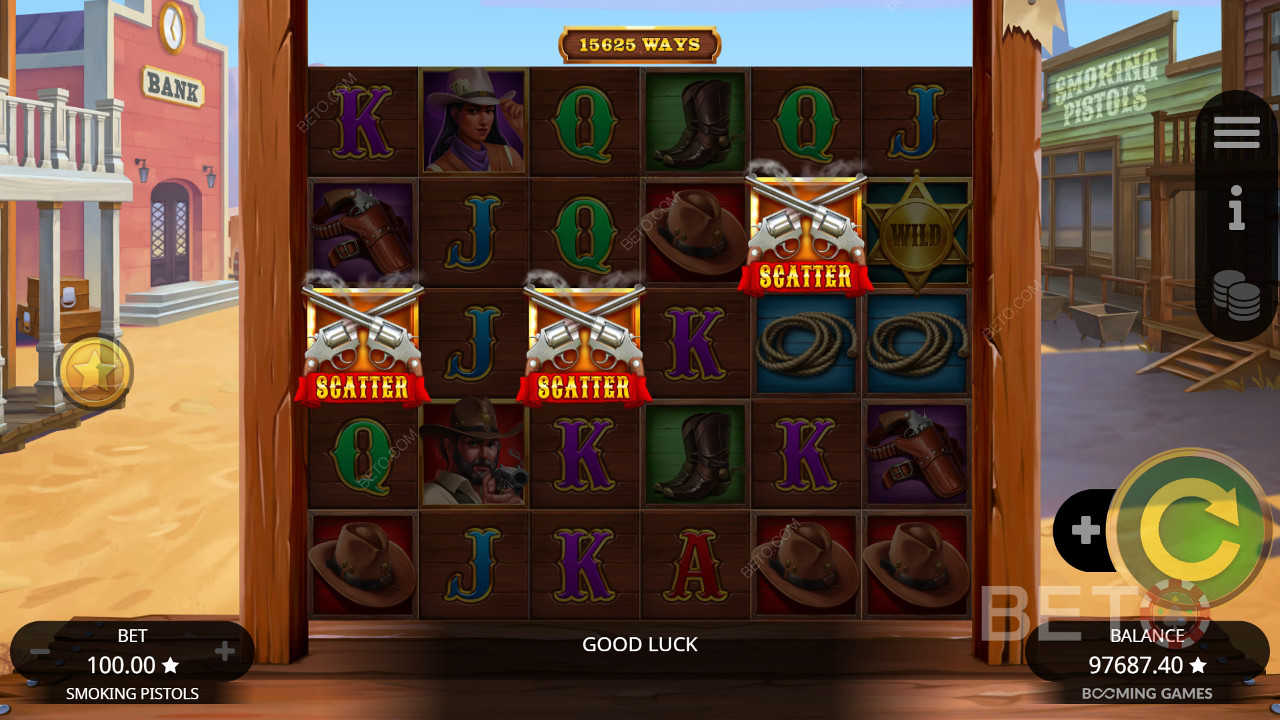Smoking Pistols Recenzia od BETO Slots