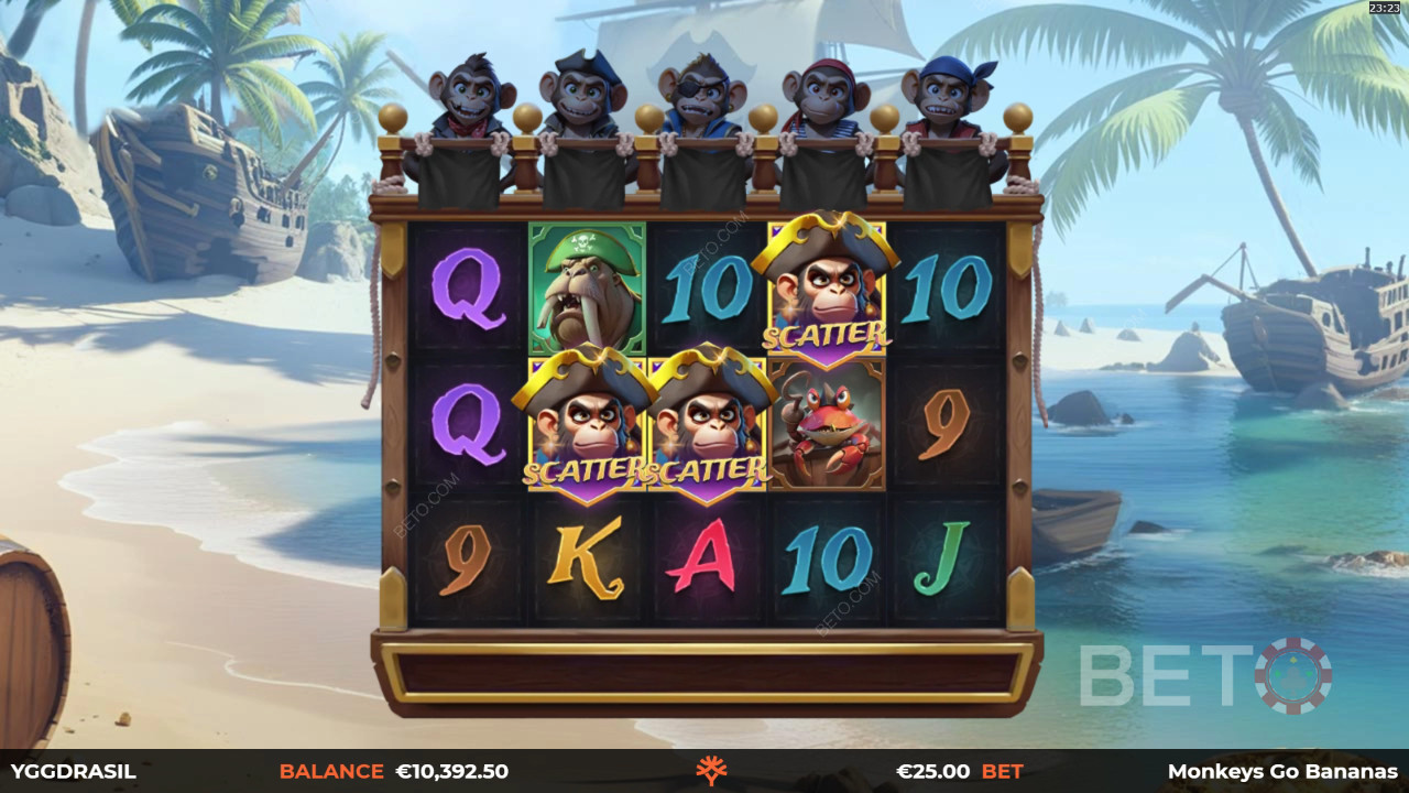 Monkeys Go Bananas MultiMax Recenzia od BETO Slots