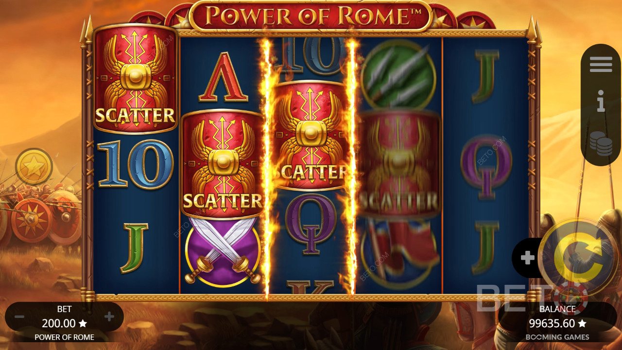 Power of Rome Recenzia od BETO Slots
