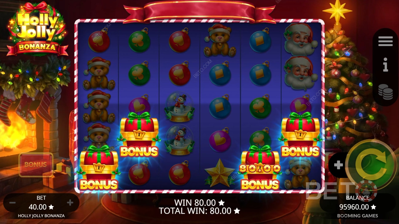 Holly Jolly Bonanza Recenzia od BETO Slots