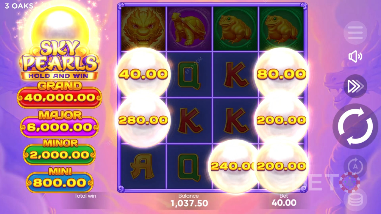 Sky Pearls Recenzia od BETO Slots