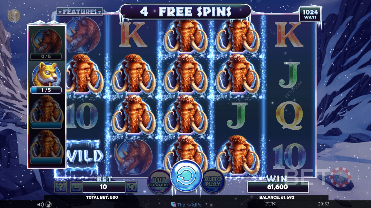 Mamutie besnenie Recenzia od BETO Slots