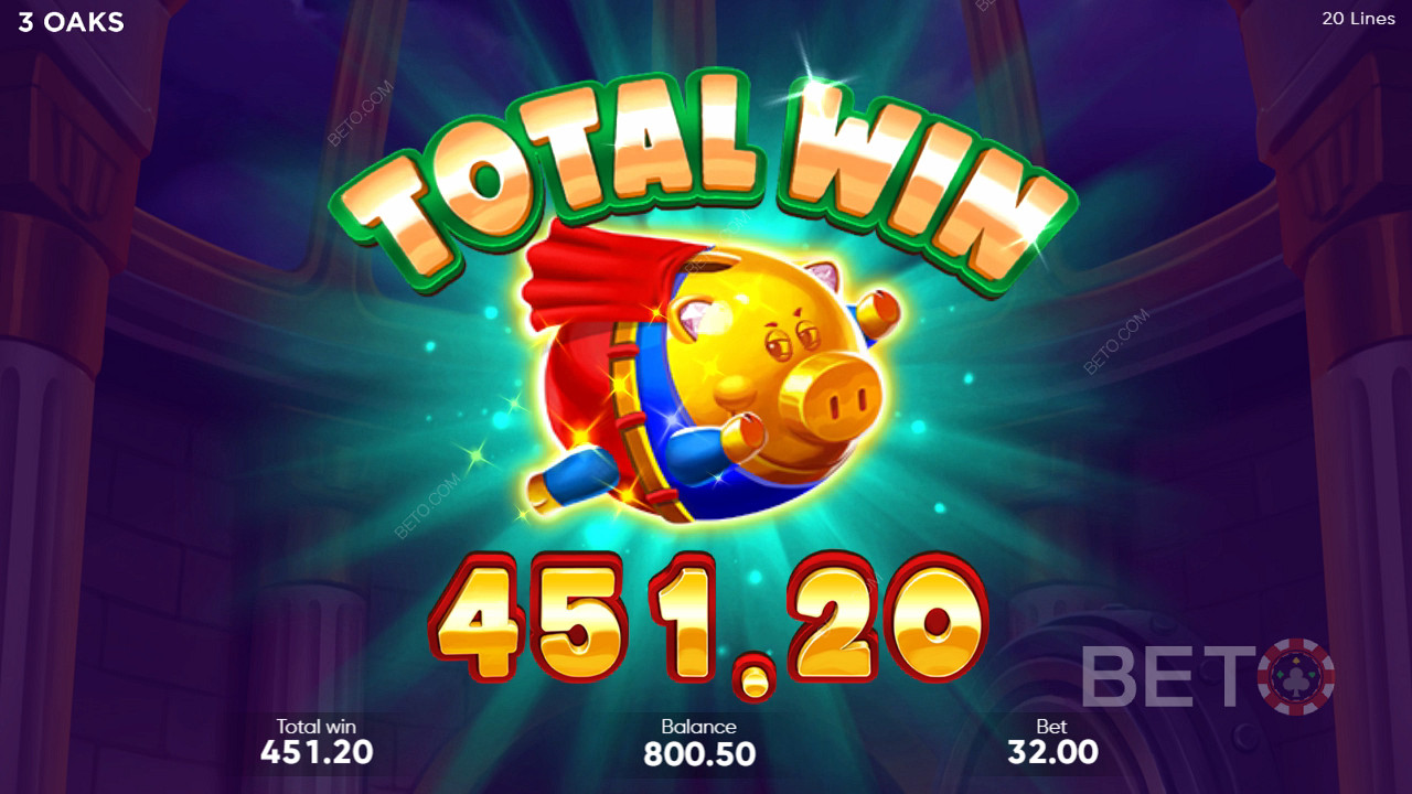 Vyhrajte 6 750x svoju stávku v online automate Super Sticky Piggy!