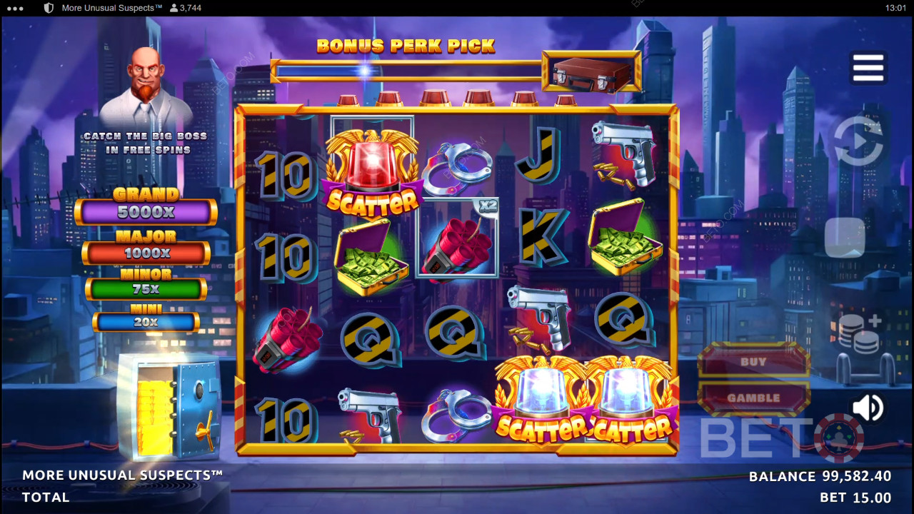 Viac neobvyklých podozrivých Recenzia od BETO Slots