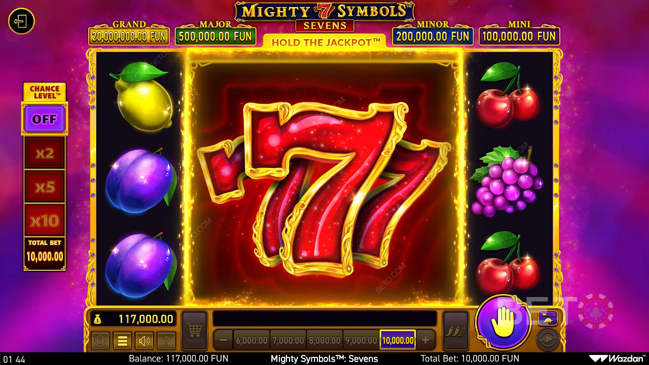 Mighty Symbols: Sevens Hrať Zadarmo