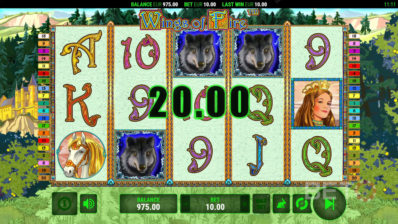 Wings of Fire Recenzia od BETO Slots