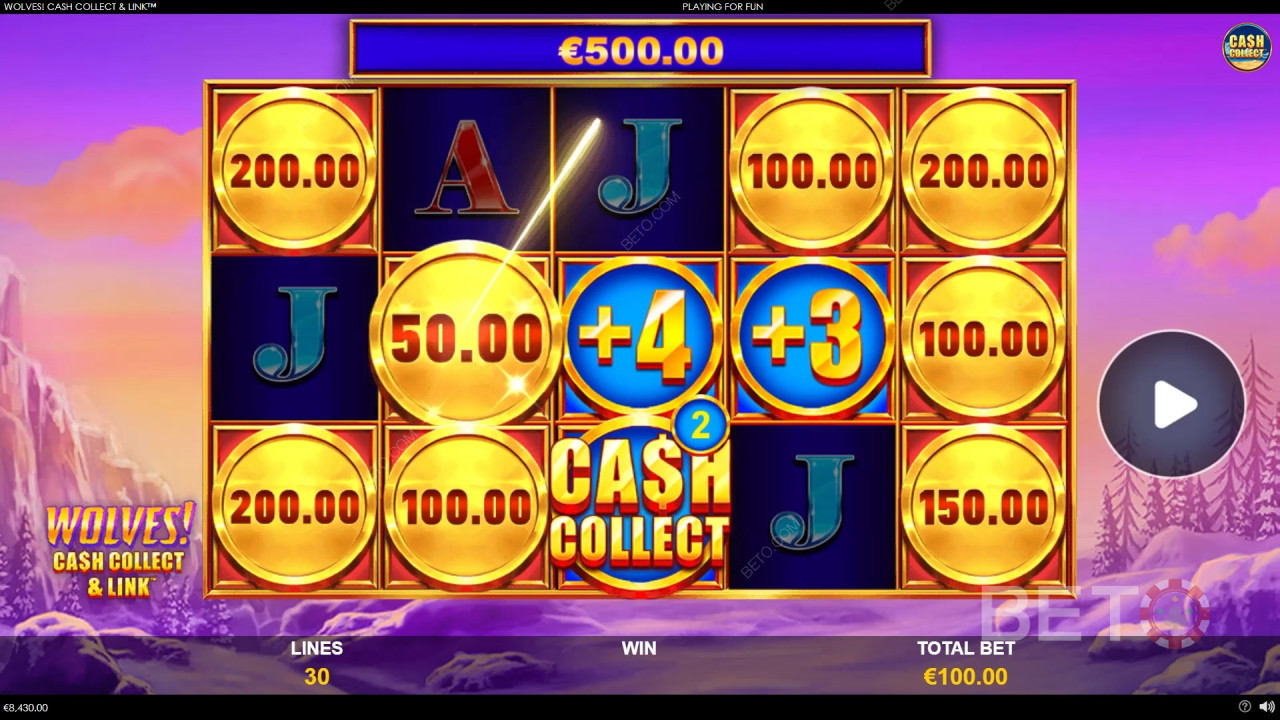 Vyhrajte 5 000x Vašu stávku v hre Wolves! Cash Collect & Link Slot Online!