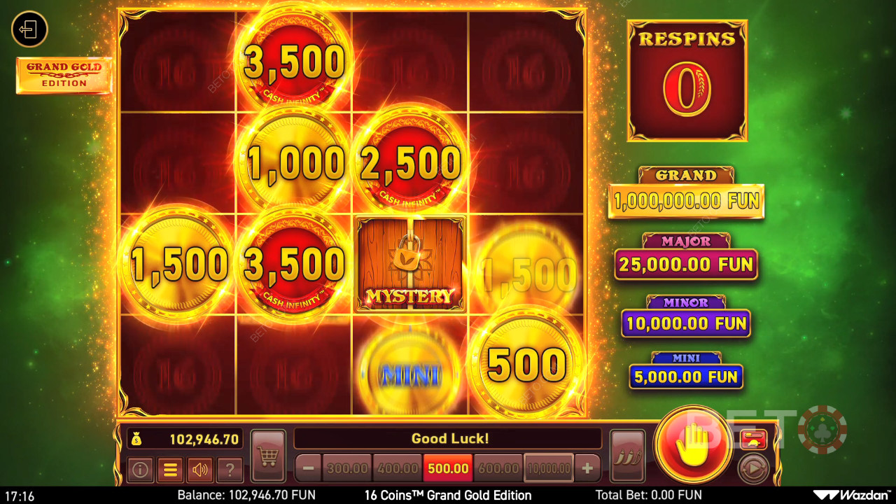 Stojí 16 Coins Grand Gold Edition Slot Online za to?