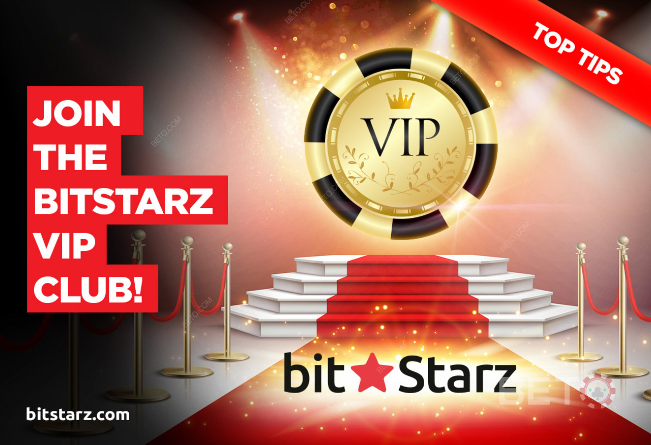 Staňte sa VIP členom na BitStarz