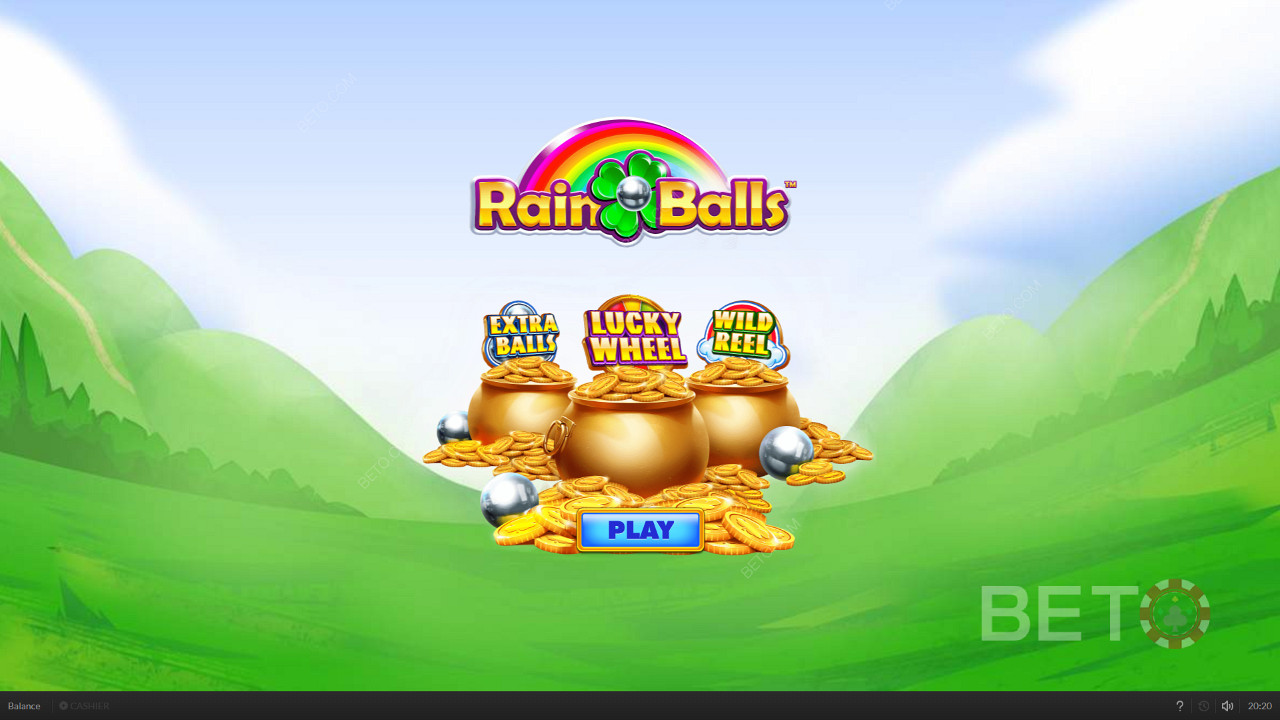 Zlaté kotly pri štarte Rain Balls