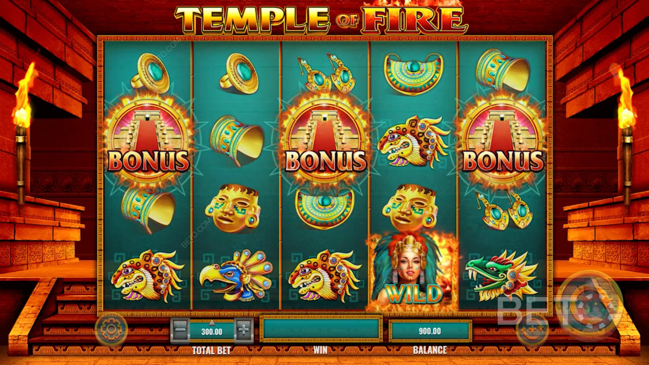 Ukážka hry - Temple of Fire od IGT