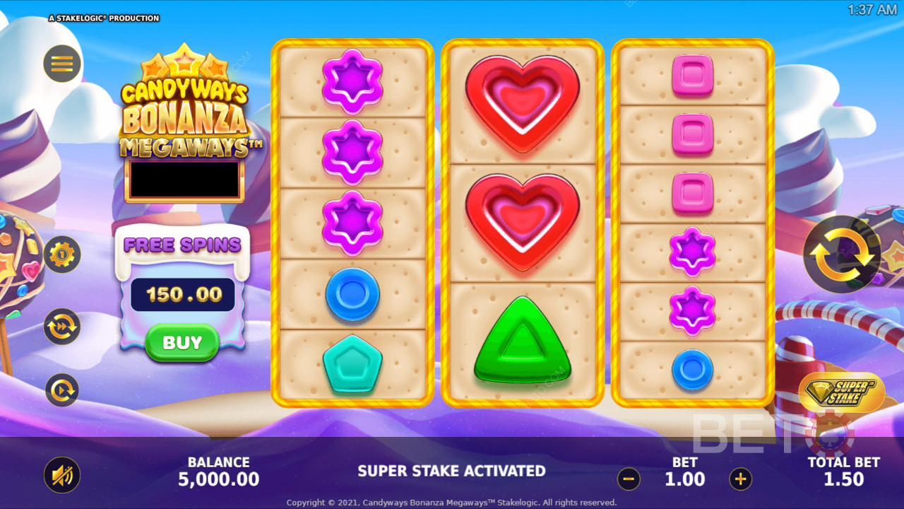 Candyways Bonanza Megaways 