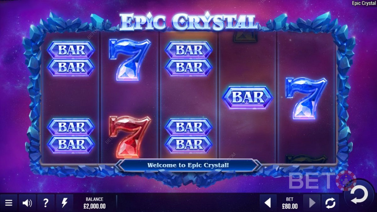 Úchvatné vizuálne efekty hry Epic Crystal