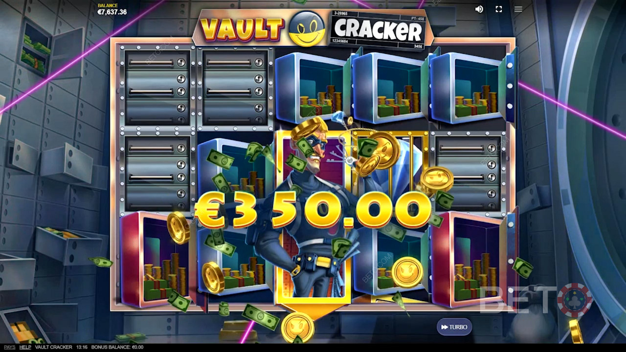 Veľké víťazstvo v hre Vault Cracker