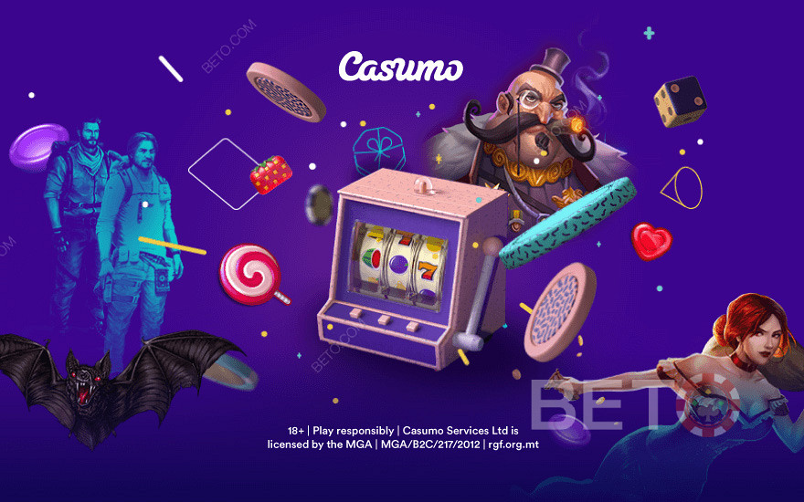Bonus Casumo a vzrušujúci výber kasínových hier.