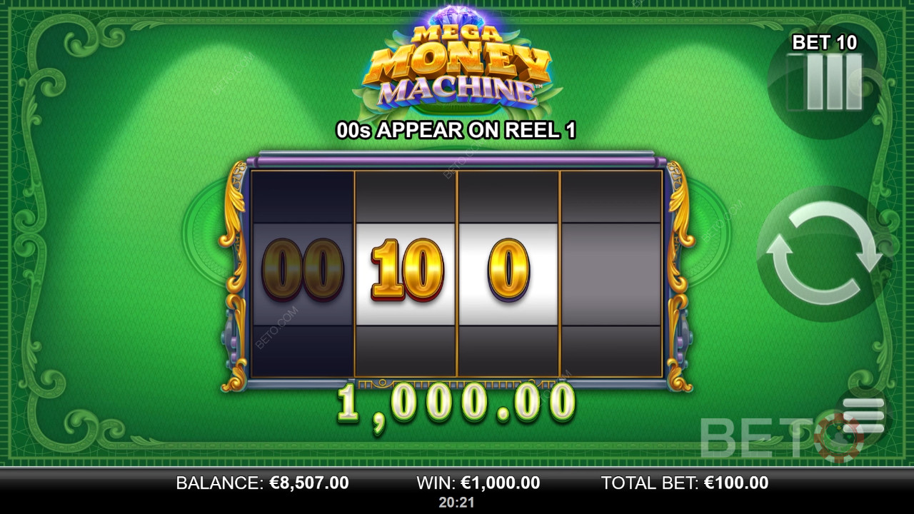 Mega Money Machine Recenzia od BETO Slots