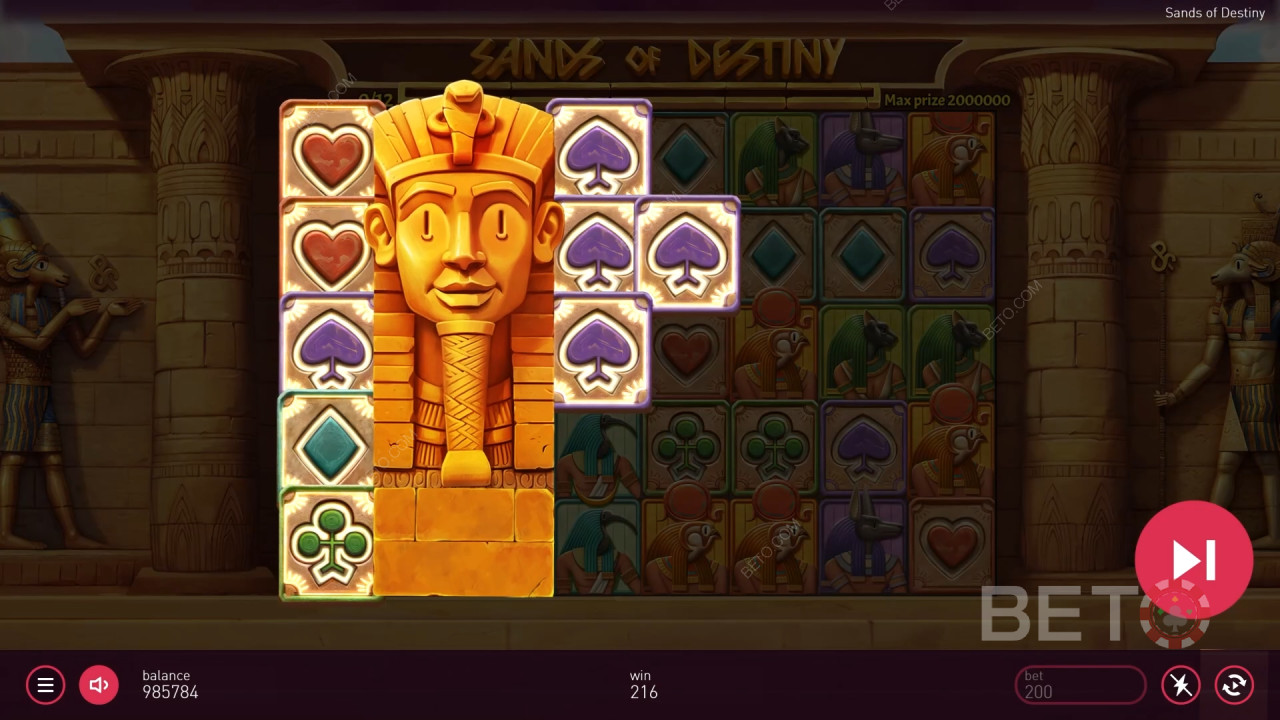 Sands of Destiny Recenzia od BETO Slots