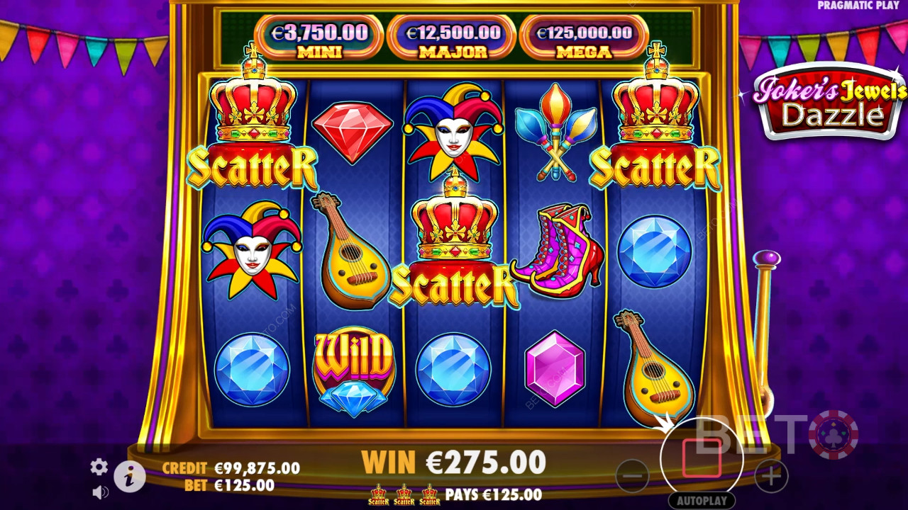Joker's Jewels Dazzle Hrať Zadarmo