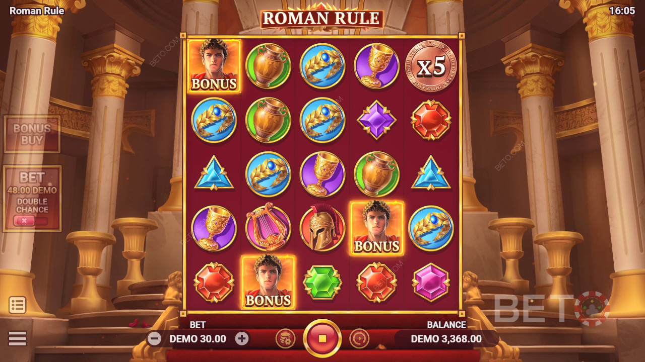 Roman Rule Recenzia od BETO Slots